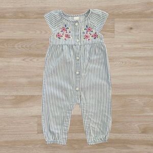 Baby Girl‎ Carter's Embroidered Jumpsuit 6 months